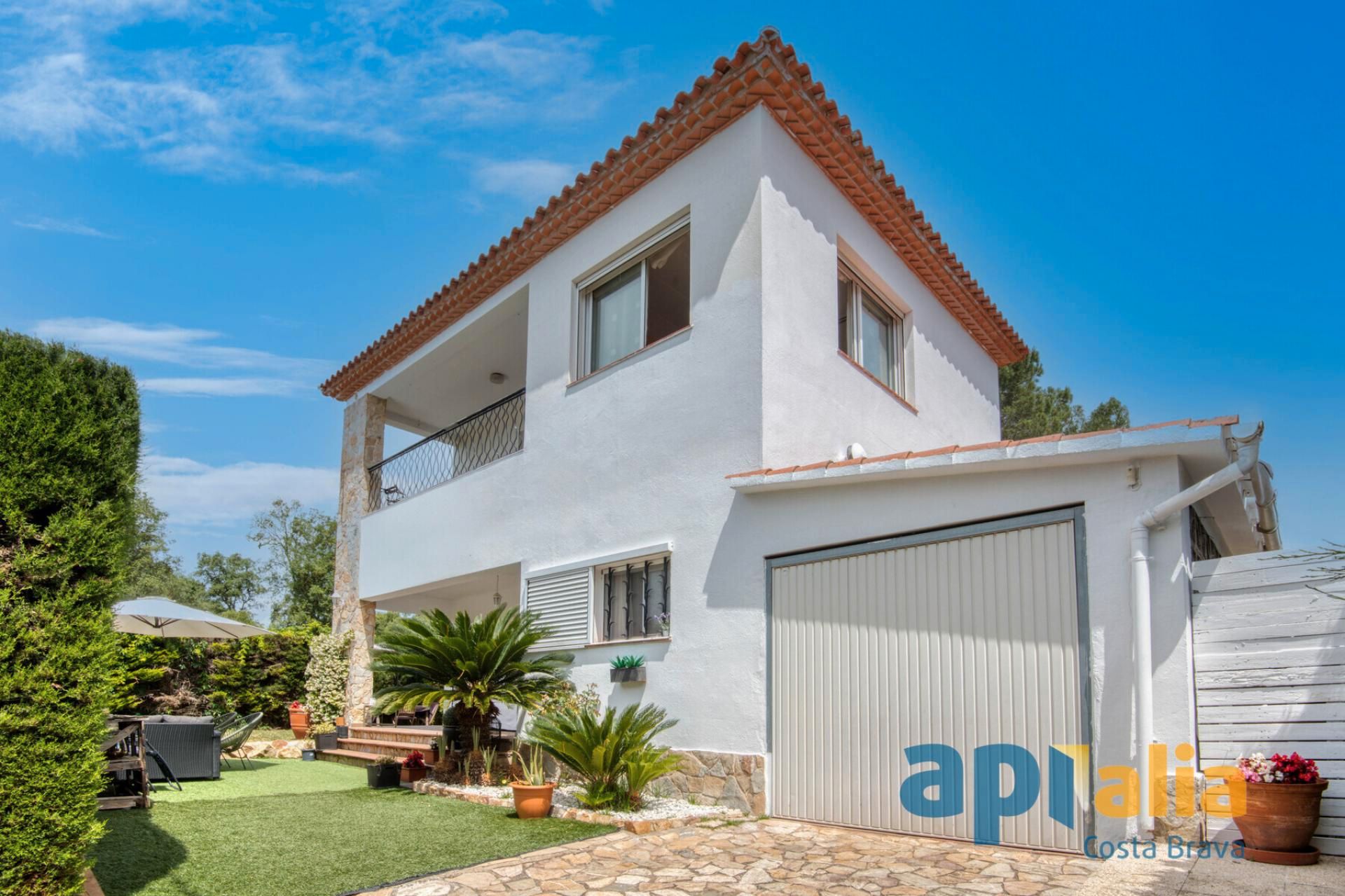 Vista exterior de Casa o xalet en venda en Santa Cristina d'Aro amb Calefacció, Jardí privat i Terrassa