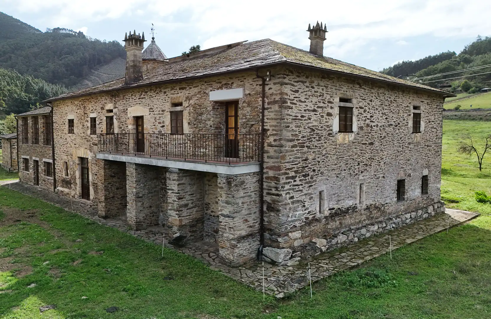 Vista exterior de Finca rústica en venta en A Pontenova   con Amueblado