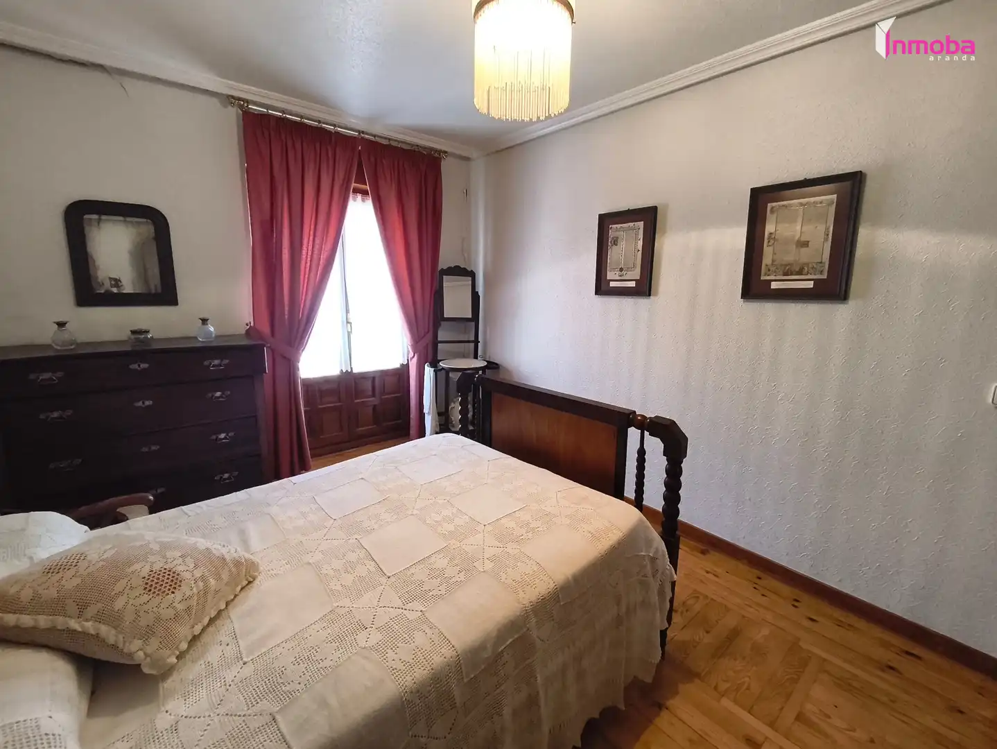 Schlafzimmer von Wohnung zum Verkauf in Aranda de Duero mit Heizung, Parkett und Balkon
