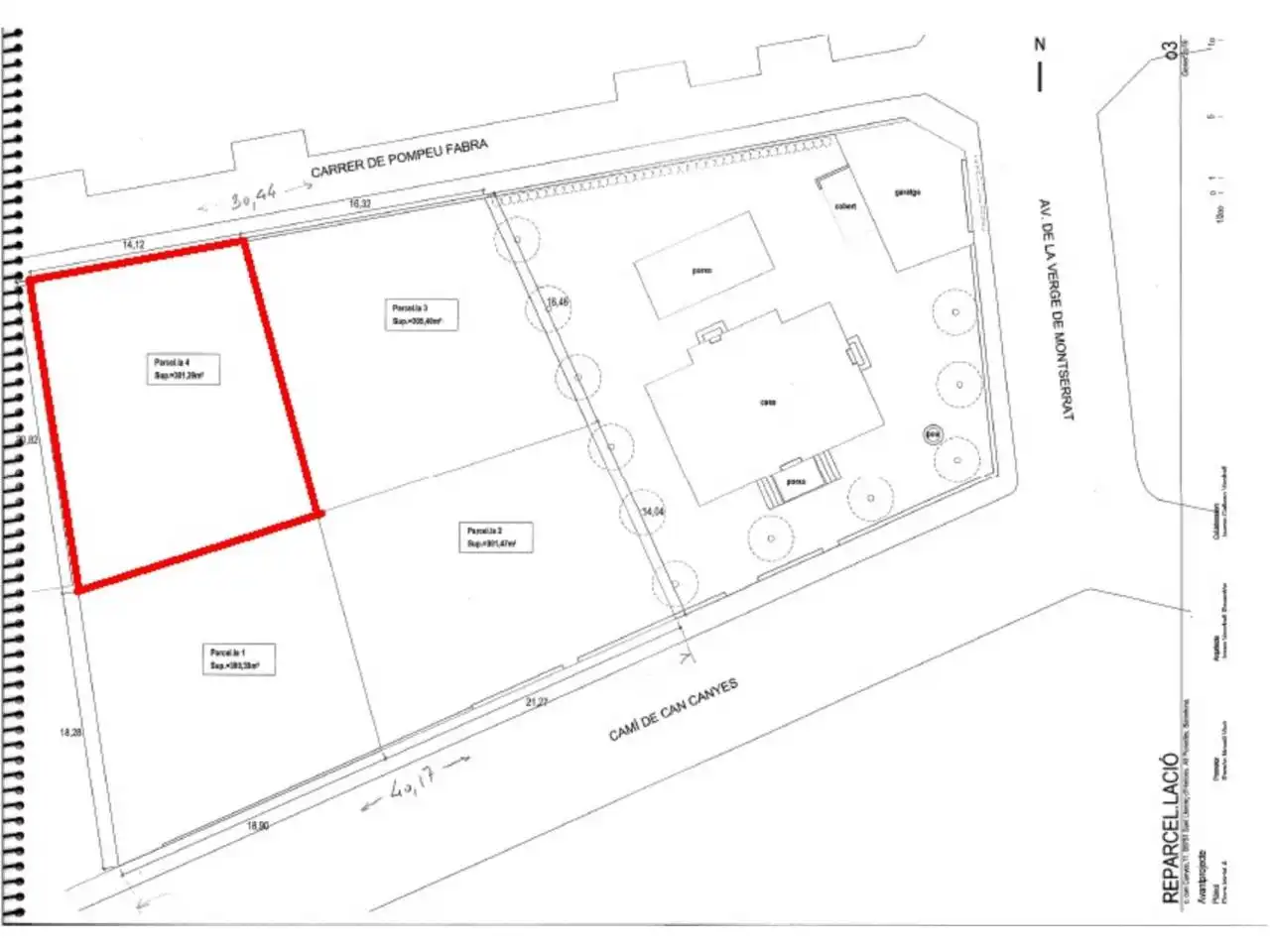 Residential land for sale in Calle Camí de Can Canyes