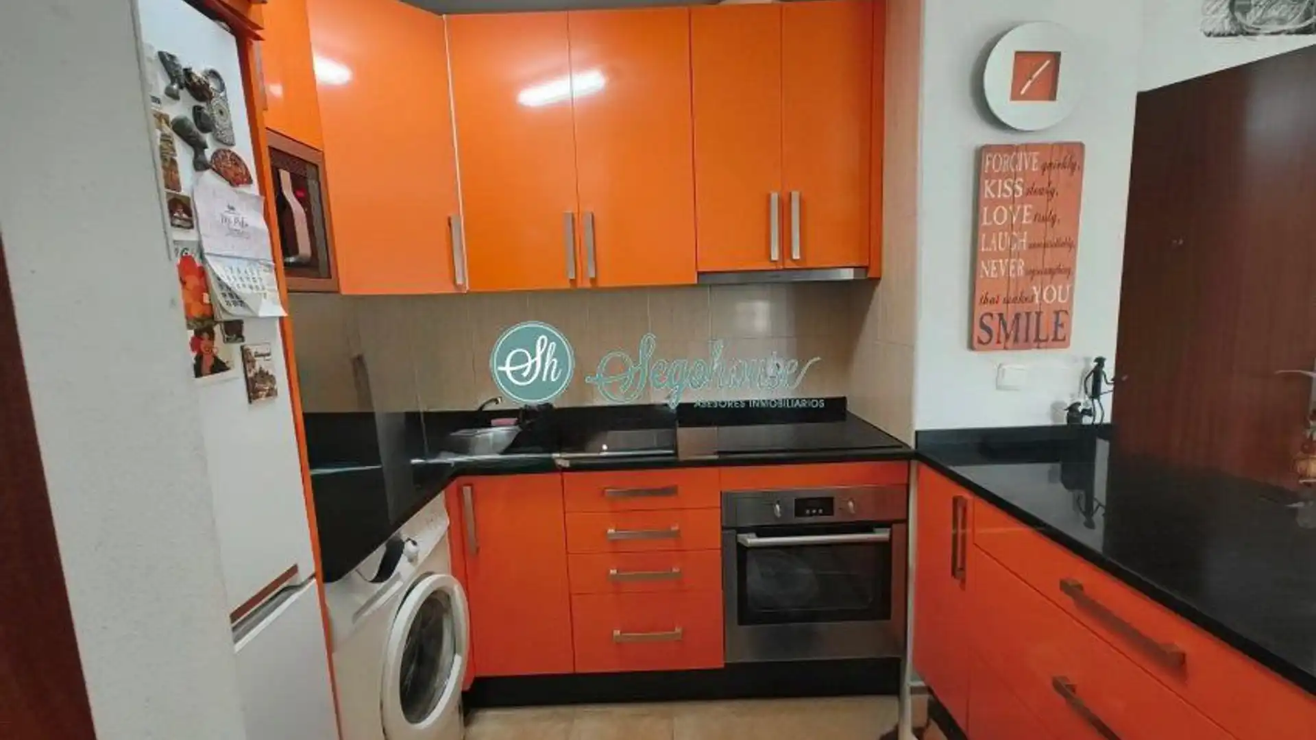 Kitchen of Flat for sale in Espirdo  with Heating, Terrace and Storage room