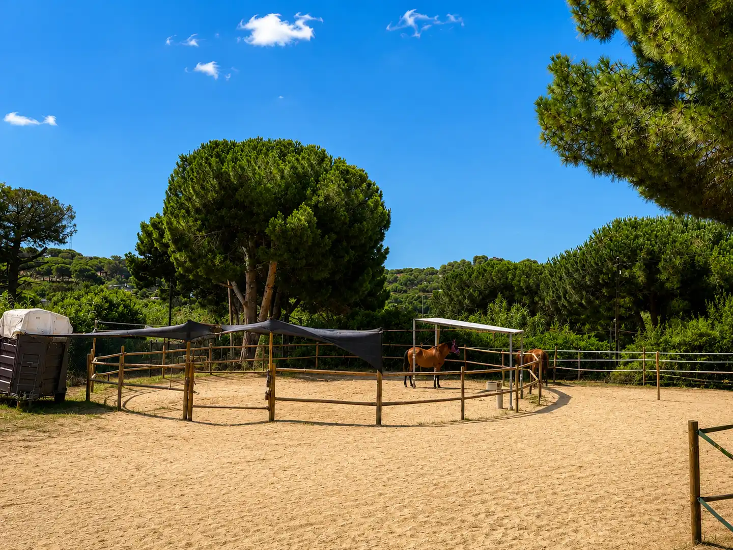 Garden of Country homes for sale in Argentona  with Air Conditioner, Heating and Private garden