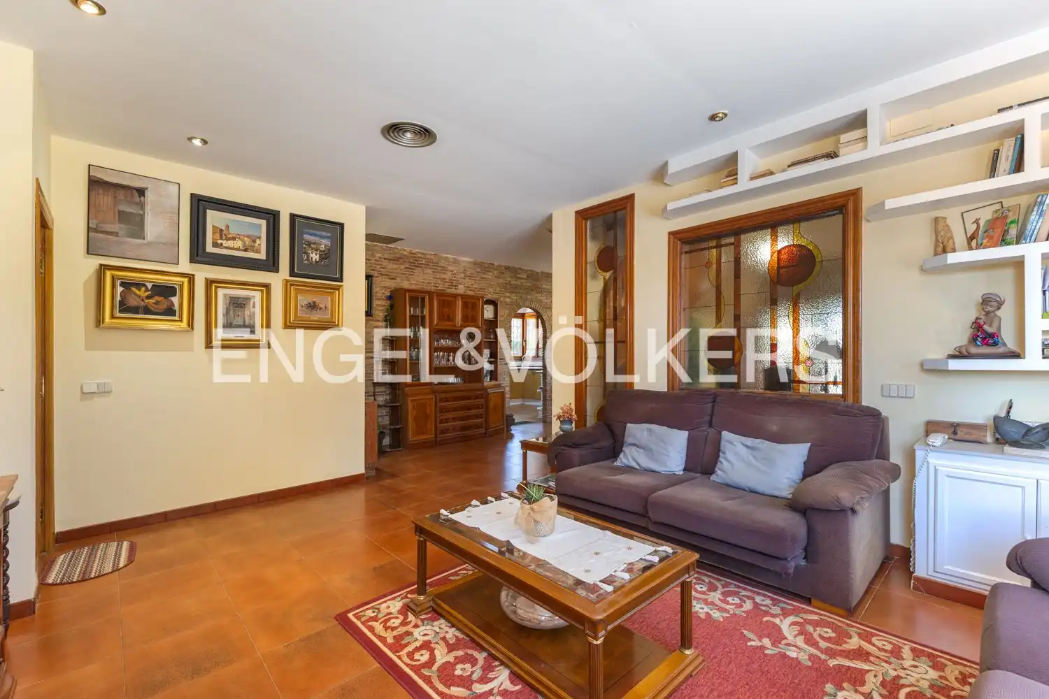 Sala de estar de Casa o chalet en venta en Paterna con Aire acondicionado, Calefacción y Jardín privado