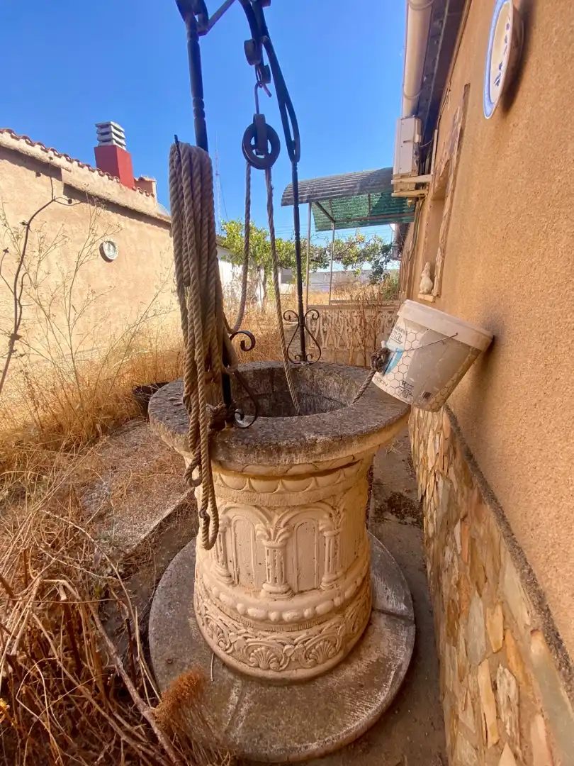 Garden of Houses for sale in Malagón  with Air Conditioner, Heating and Terrace