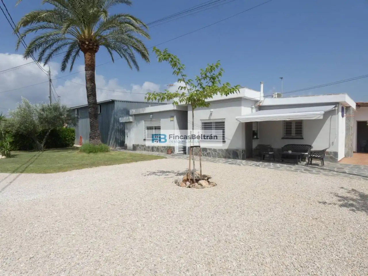 Vista exterior de Casa o chalet en venta en Benicarló con Aire acondicionado, Jardín privado y Terraza