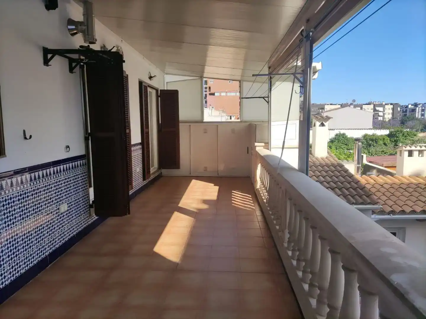 Terrasse von Wohnung zum Verkauf in  Palma de Mallorca mit Klimaanlage und Balkon