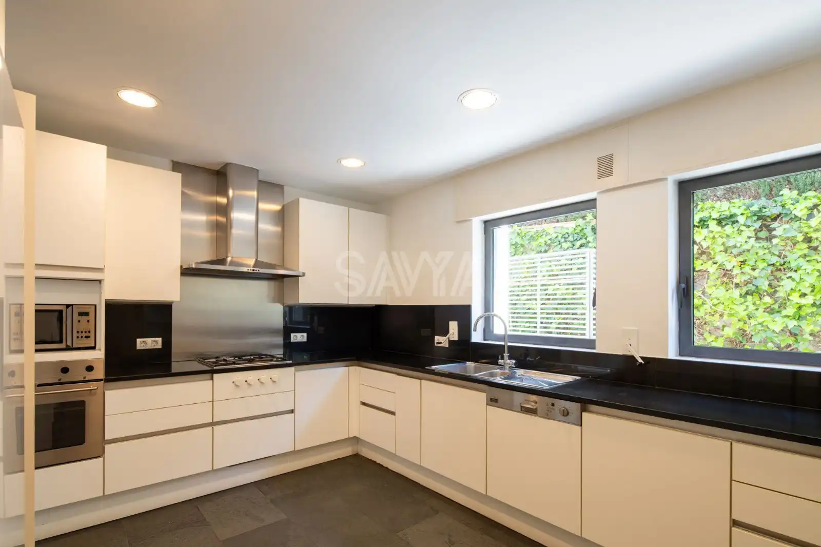 Kitchen of Houses for sale in Sant Just Desvern  with Air Conditioner, Heating and Parquet flooring