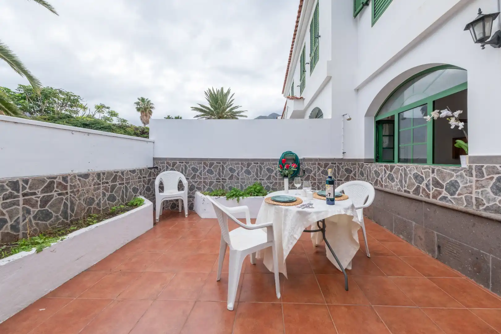 Jardín de Dúplex en venta en Agaete con Terraza, Trastero y Balcón