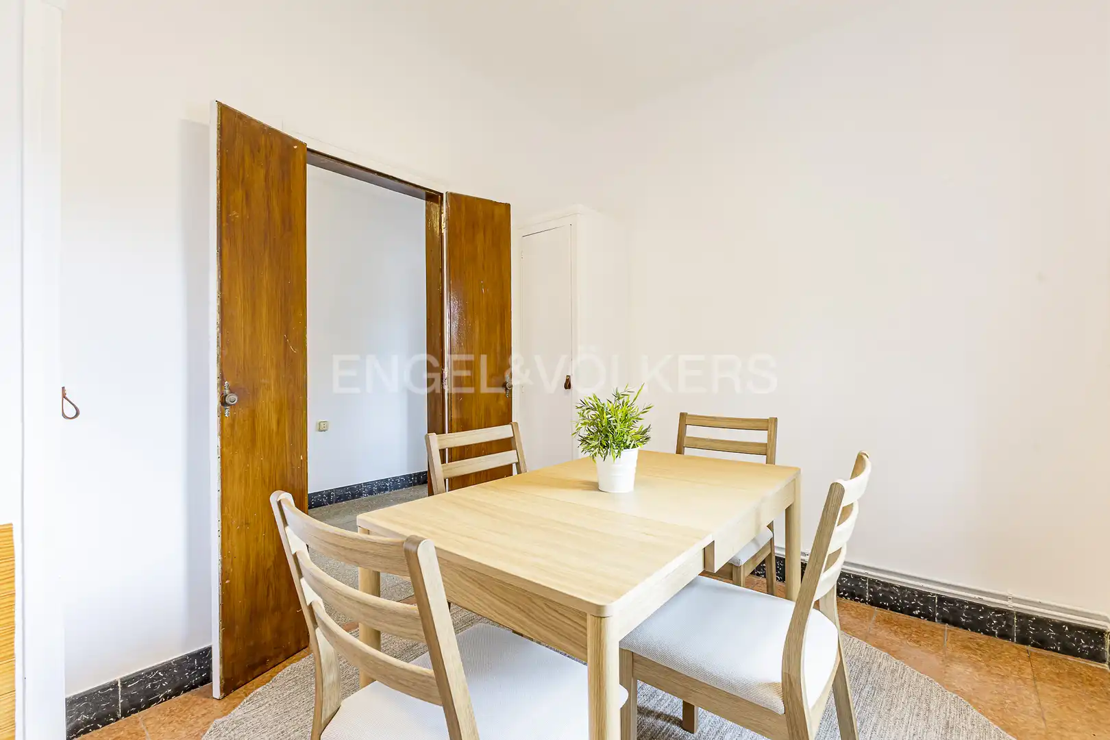 Dining room of Flat for rent in Castelldefels  with Air Conditioner, Heating and Private garden