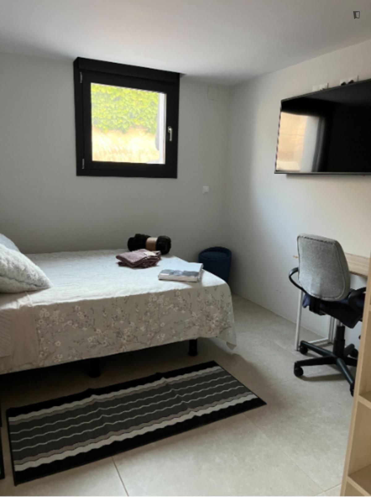 Dormitori de Casa o xalet per a compartir en San Vicente del Raspeig / Sant Vicent del Raspeig amb Aire condicionat, Calefacció i Moblat