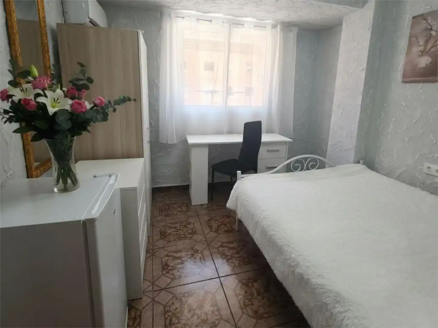 Schlafzimmer von Wohnung zum Verkauf in  Valencia Capital mit Klimaanlage