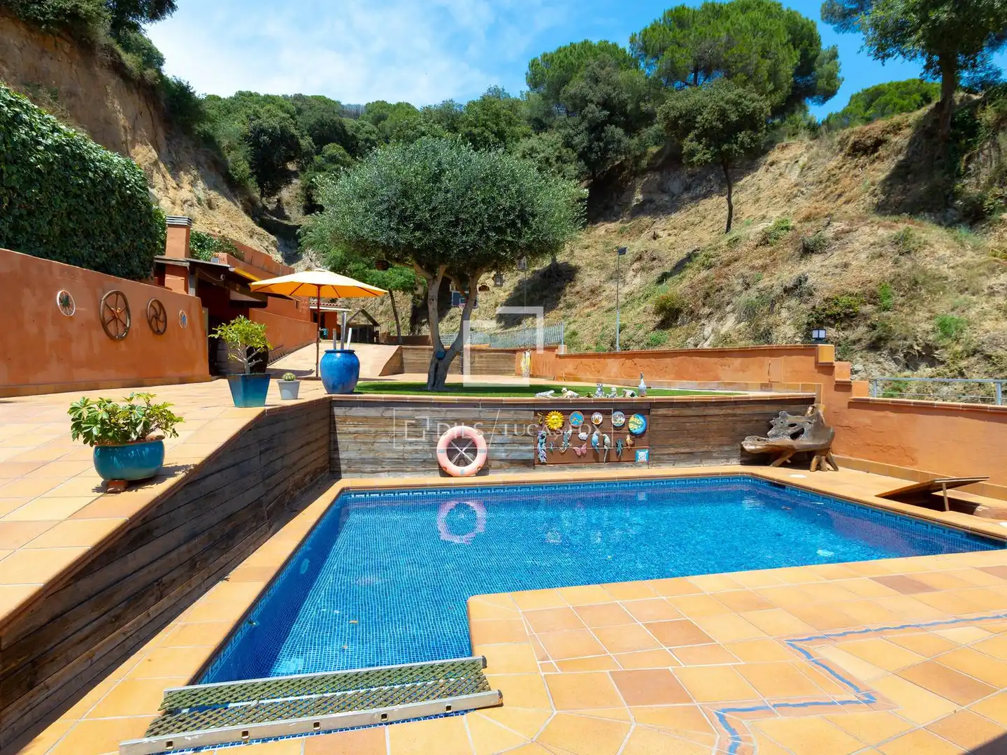 Piscina de Casa o chalet en venta en Teià con Aire acondicionado, Calefacción y Jardín privado
