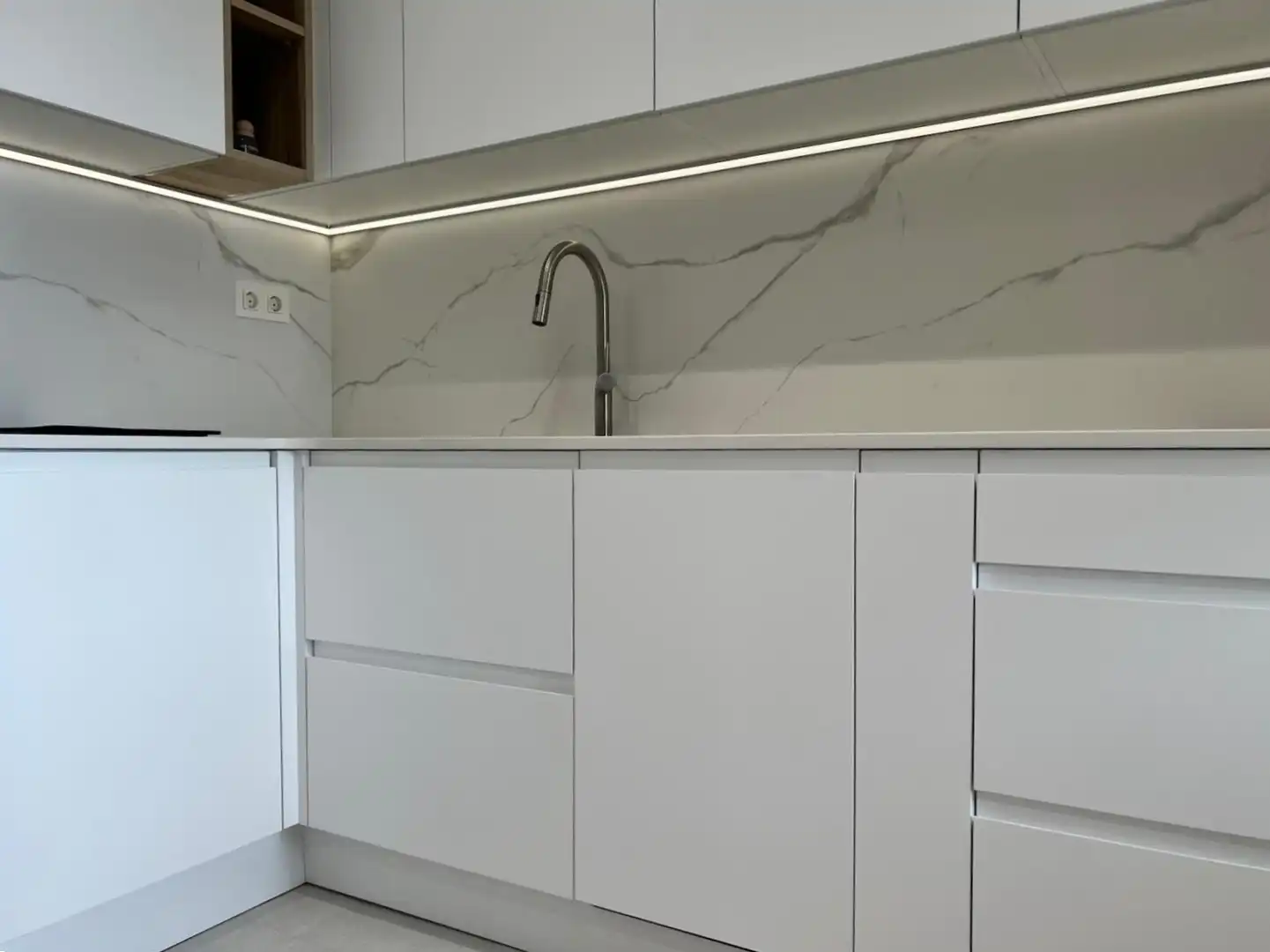 Küche von Wohnung zur Miete in Gijón  mit Heizung und Möbliert