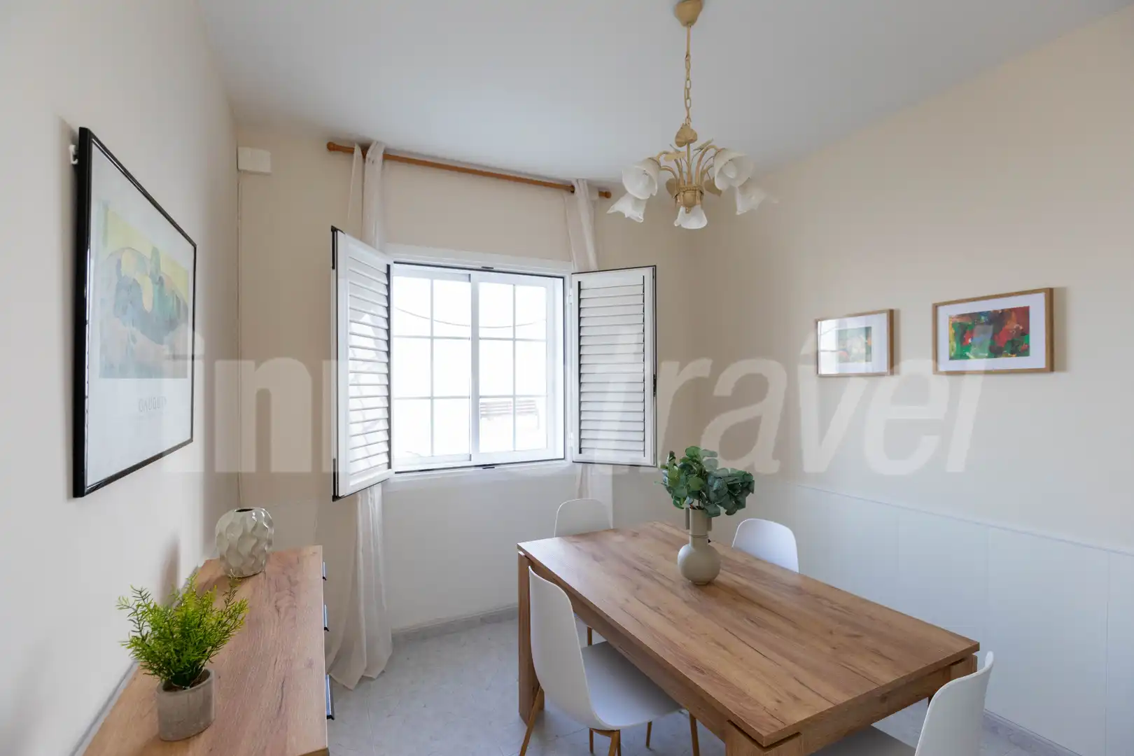 Dining room of Flat for rent in Sanxenxo  with Furnished, Oven and Washing machine