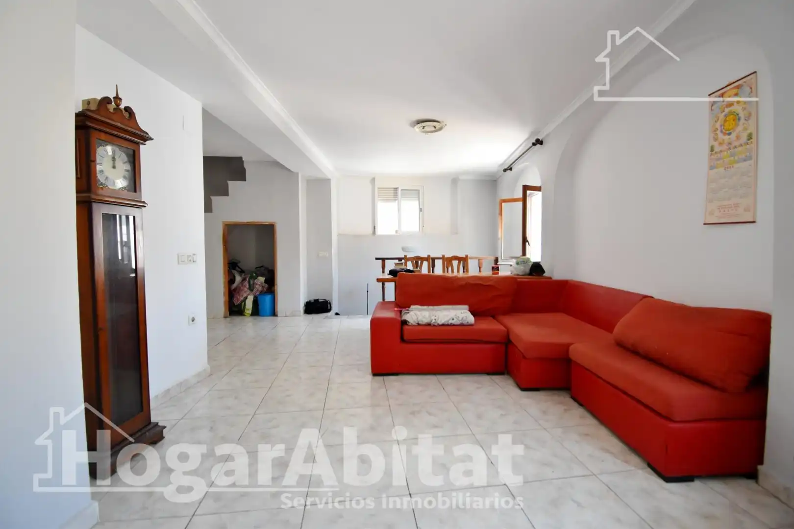 Wohnzimmer von Haus oder Chalet zum Verkauf in Oliva mit Terrasse