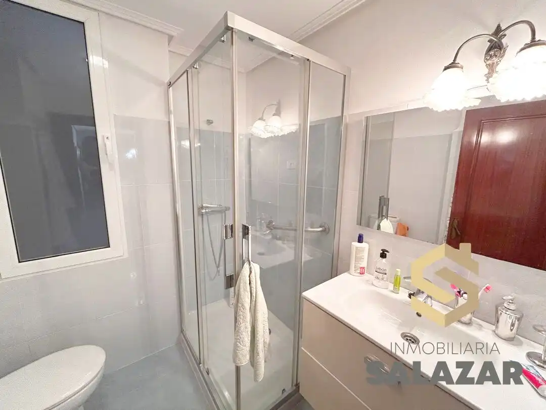 Baño de Piso de alquiler en Bilbao  con Calefacción y Terraza