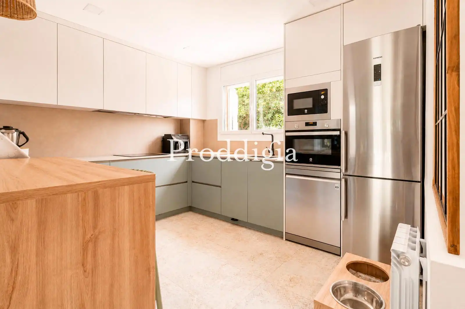 Kitchen of Detached homes for sale in Sant Cugat del Vallès  with Air Conditioner, Heating and Private garden