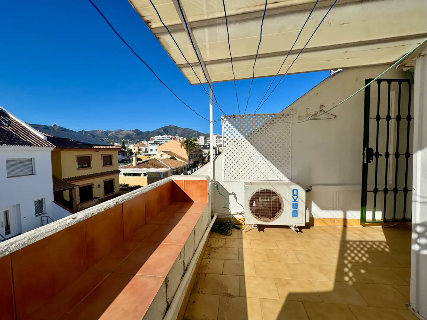 Terrace of Detached homes for sale in Fuengirola  with Air Conditioner, Heating and Private garden