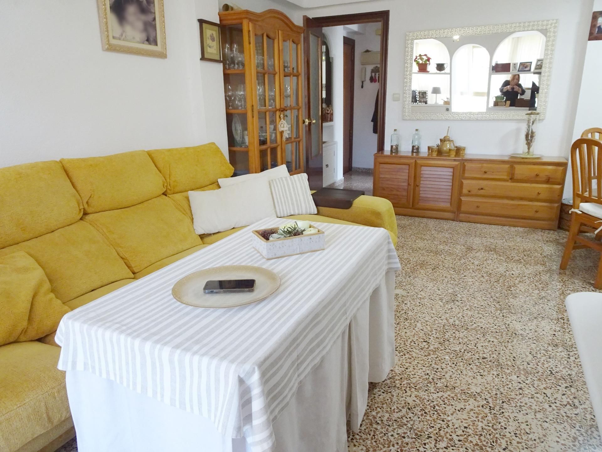 Sala d'estar de Pis en venda en Málaga Capital amb Aire condicionat i Terrassa