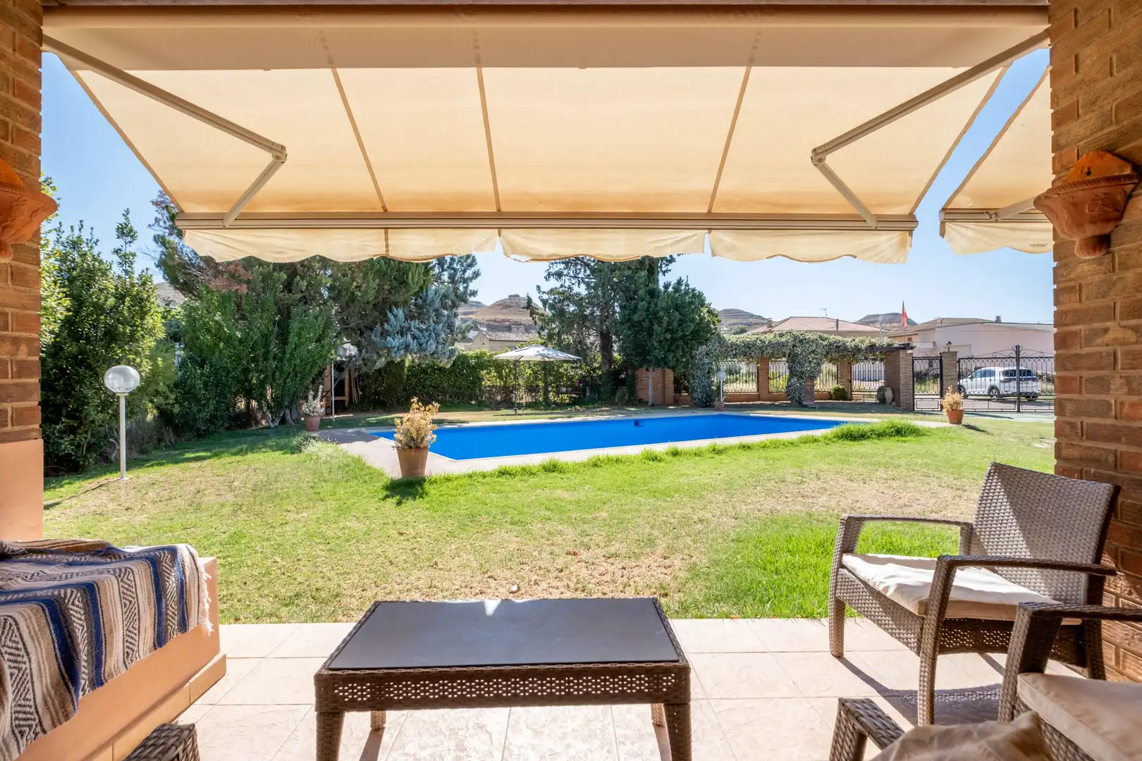 Terrassa de Casa o xalet en venda en Urrea de Jalón, Zaragoza