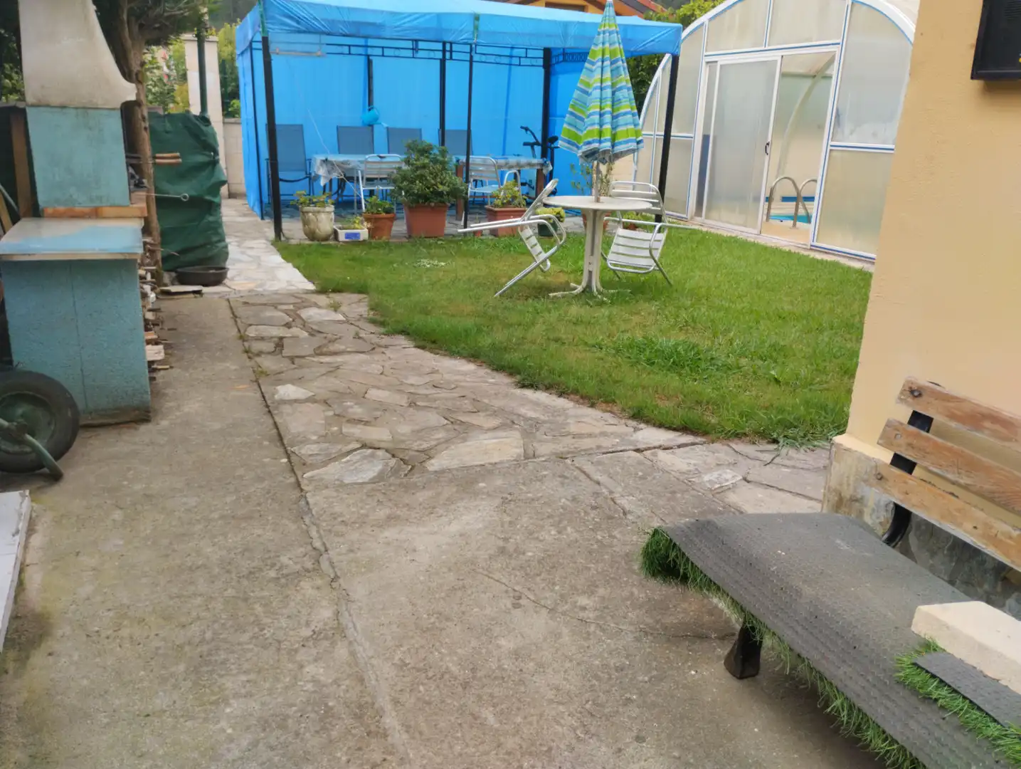Jardín de Casa o chalet en venta en Hazas de Cesto con Calefacción, Jardín privado y Terraza