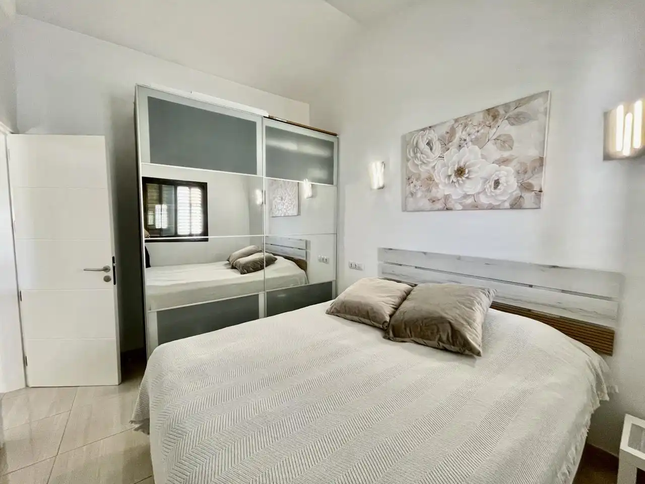 Dormitori de Casa o xalet de lloguer en San Bartolomé de Tirajana amb Aire condicionat, Calefacció i Jardí privat
