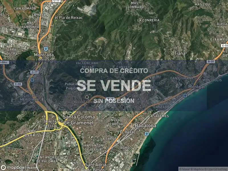 Exterior view of Flat for sale in Santa Coloma de Gramenet