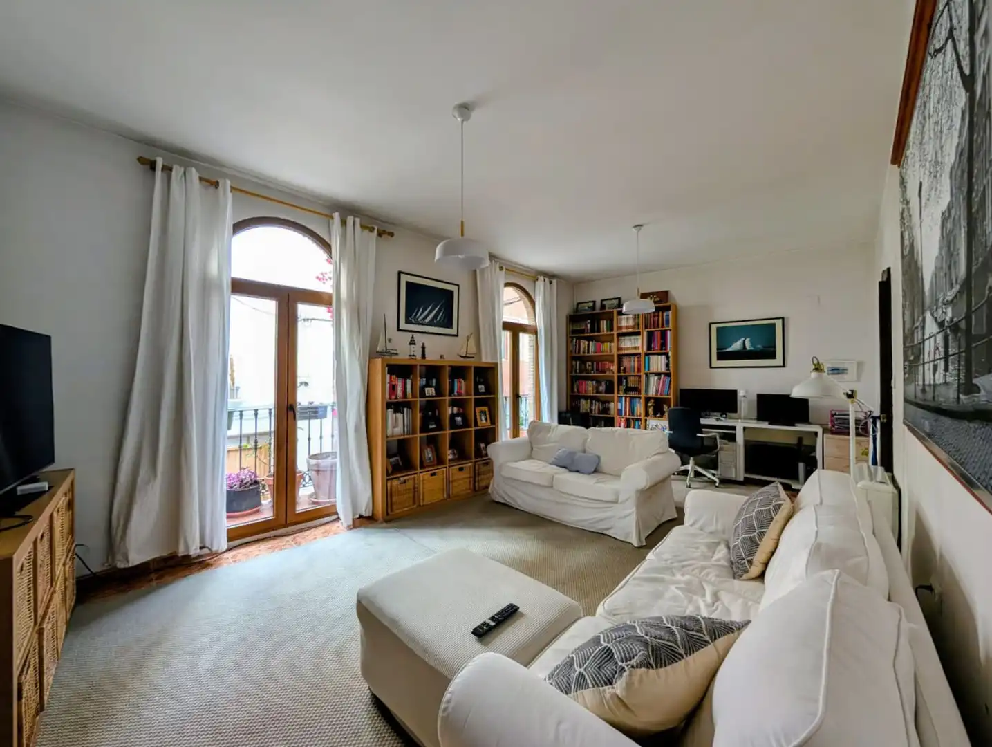 Sala d'estar de Casa o xalet en venda en Loja amb Terrassa, Traster i Balcó