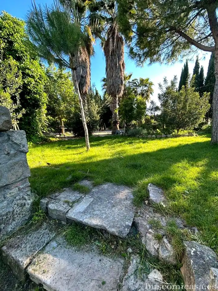 Jardí de Casa adosada en venda en Linares amb Aire condicionat, Jardí privat i Terrassa