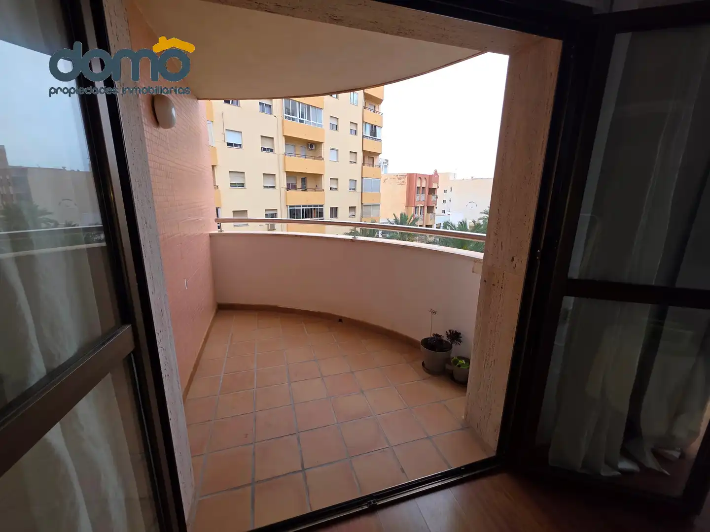 Balcony of Flat for sale in El Ejido  with Air Conditioner, Parquet flooring and Terrace