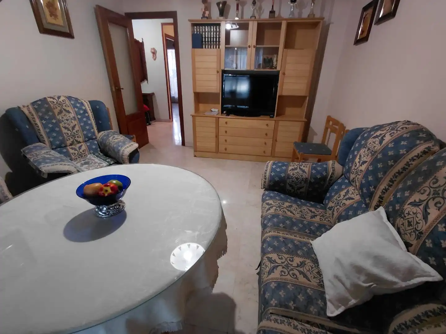 Sala d'estar de Pis en venda en  Albacete Capital amb Terrassa i Balcó