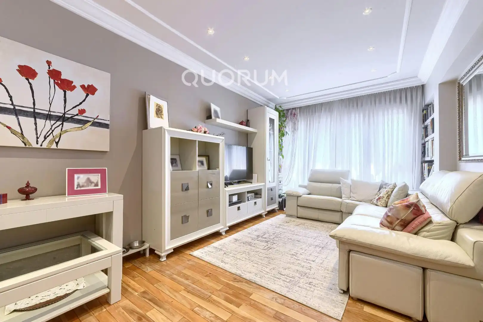 Living room of Flat for sale in Basauri   with Heating and Balcony