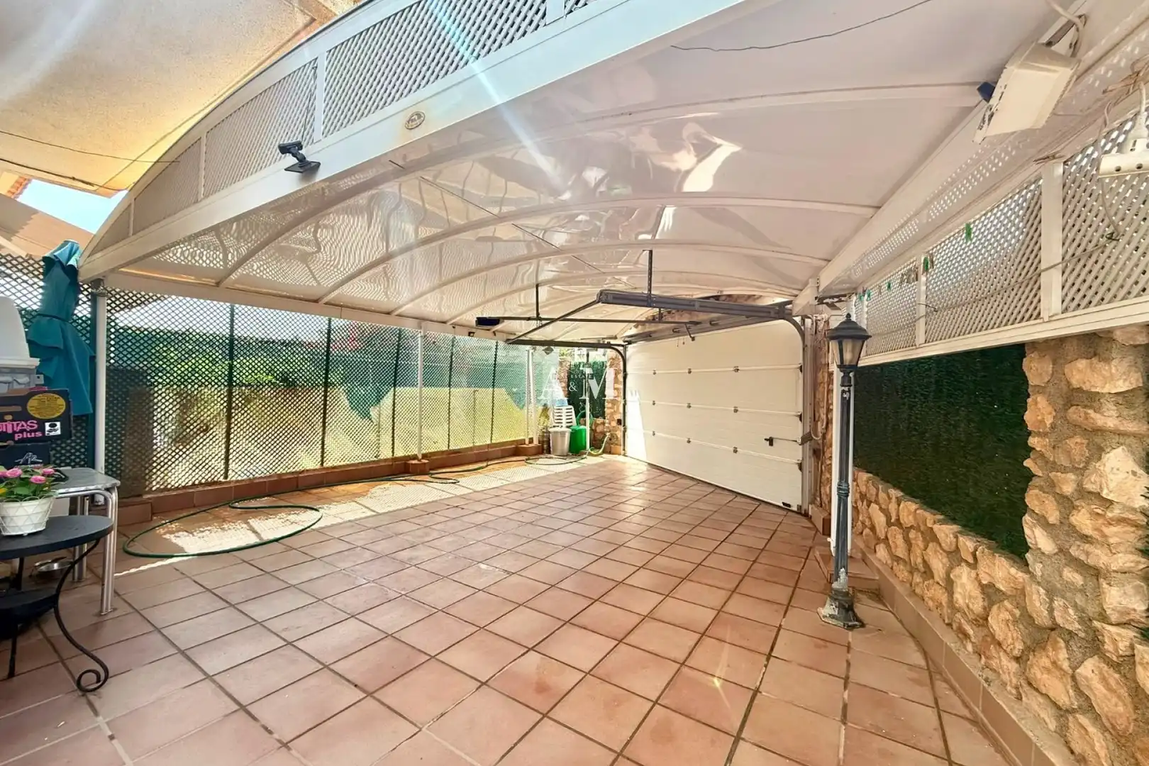 Terrassa de Casa adosada en venda en San Javier amb Aire condicionat, Calefacció i Jardí privat