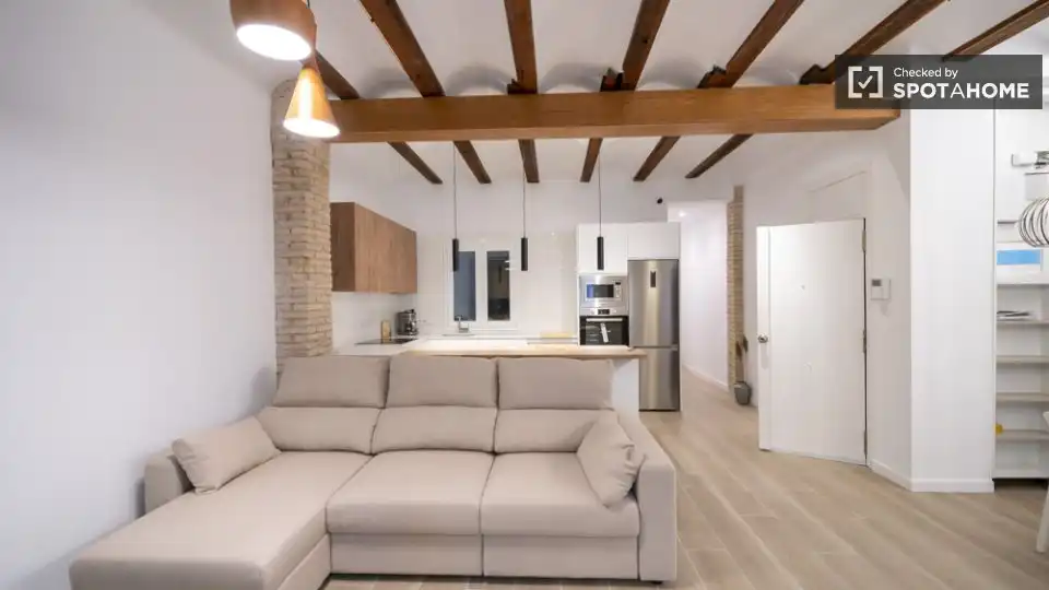 Appartamento con terrazza in affitto a L'Eixample