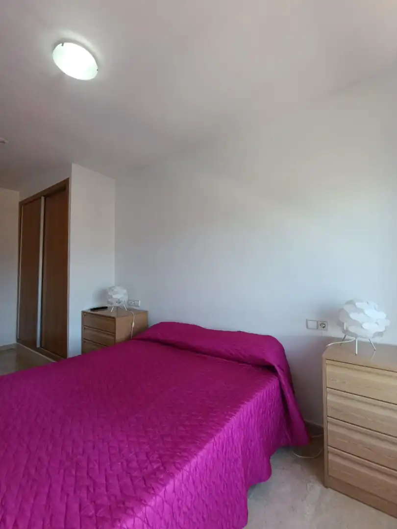Schlafzimmer von Wohnung zur Miete in Murcia mit Klimaanlage, Heizung und Privatgarten