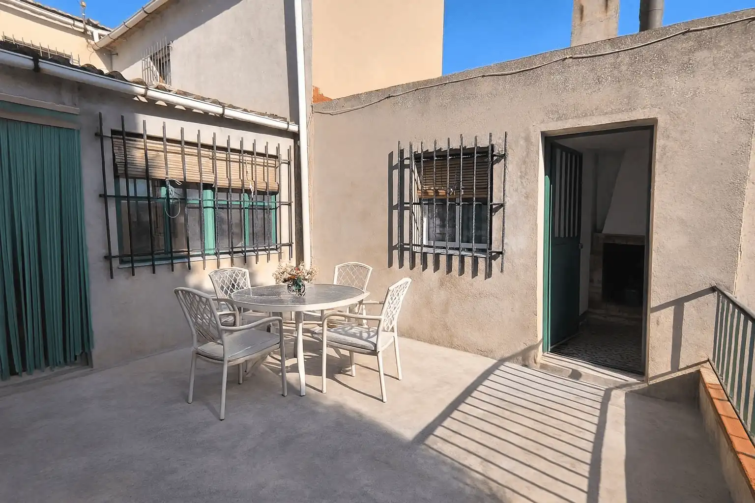 Terrassa de Casa o xalet en venda en Munera amb Calefacció, Jardí privat i Terrassa