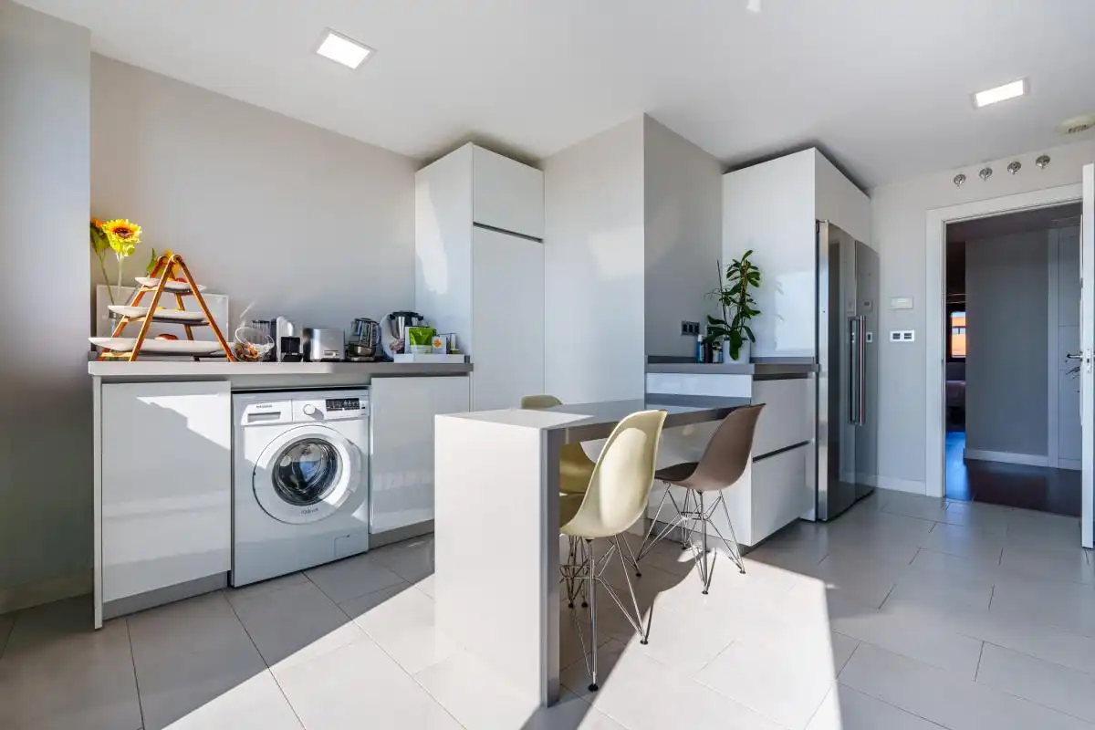 Cocina de Piso en venta en Pozuelo de Alarcón con Aire acondicionado, Calefacción y Jardín privado