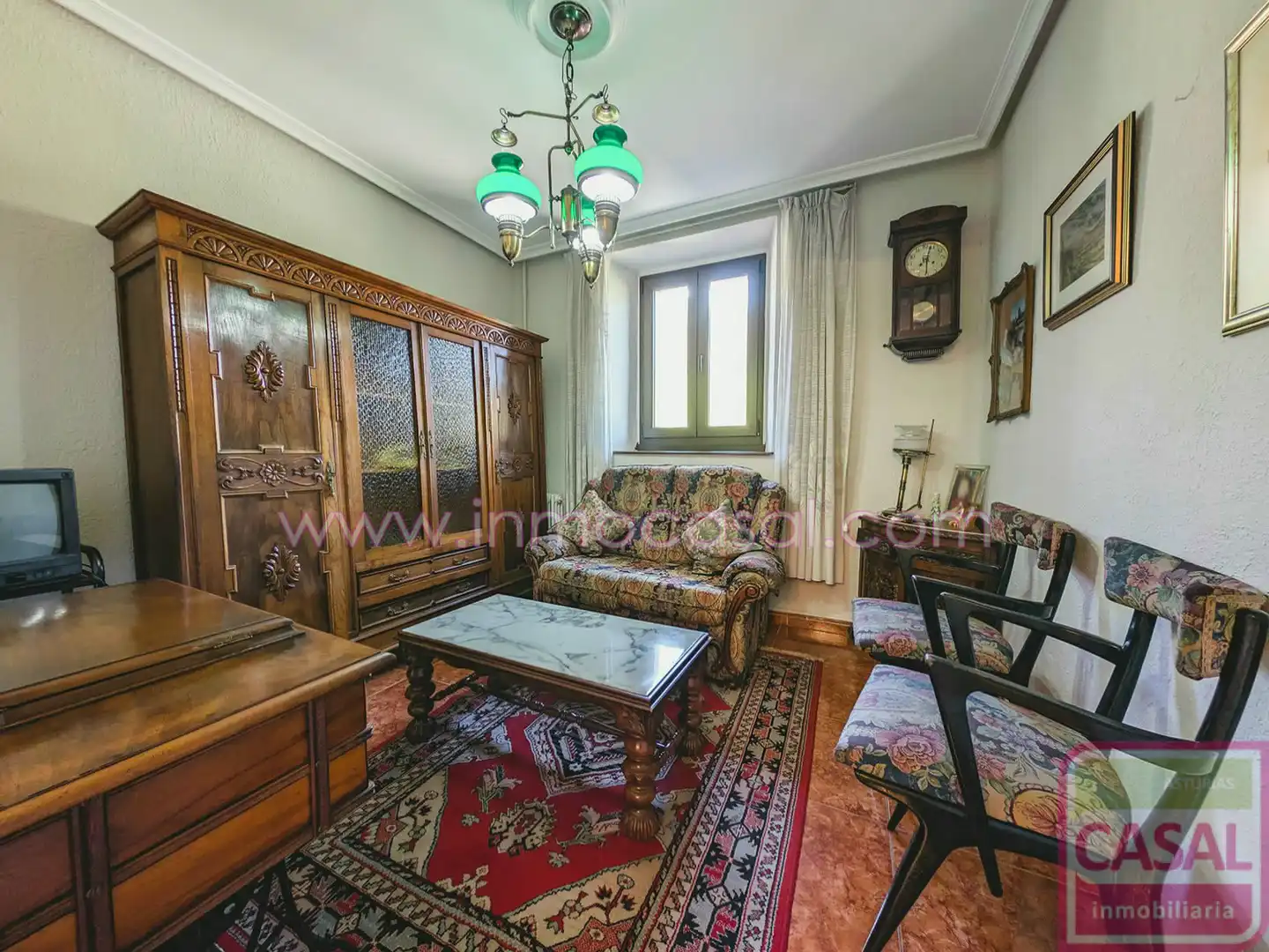 Living room of Flat for sale in Mieres (Asturias)  with Heating, Terrace and Storage room