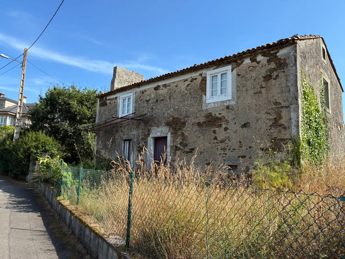 Vista exterior de Casa o chalet en venta en Oleiros