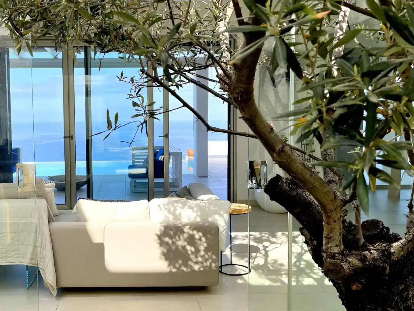 Sala de estar de Dúplex en venta en Adeje con Aire acondicionado, Terraza y Piscina