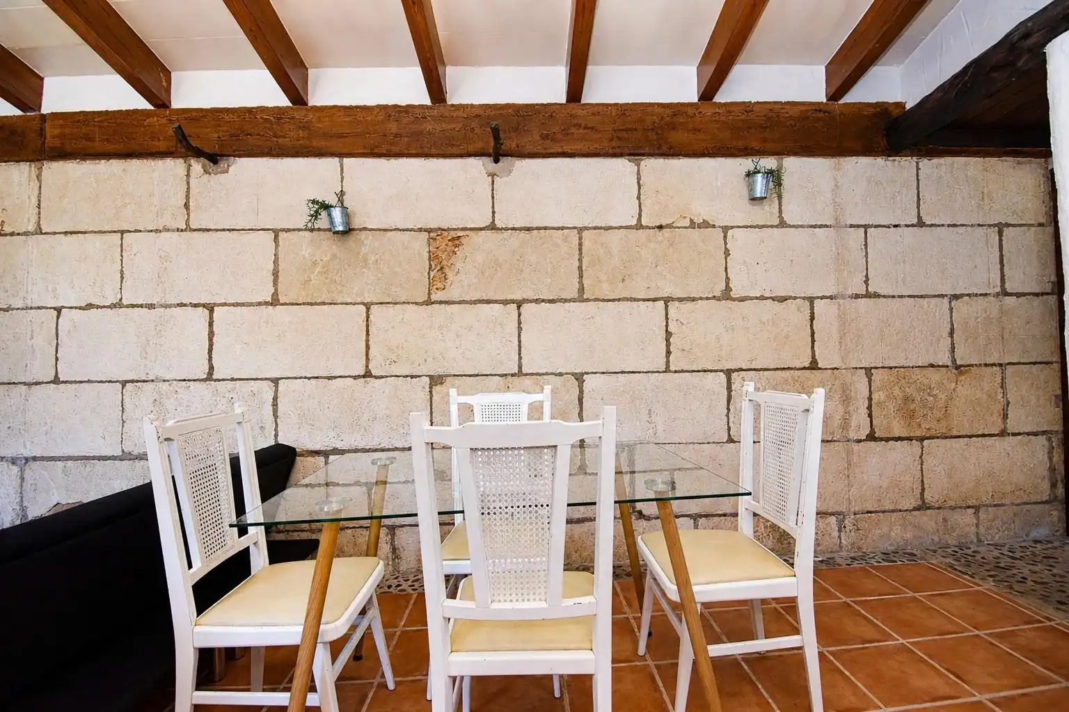 Comedor de Finca rústica en venta en Muro con Aire acondicionado, Jardín privado y Terraza