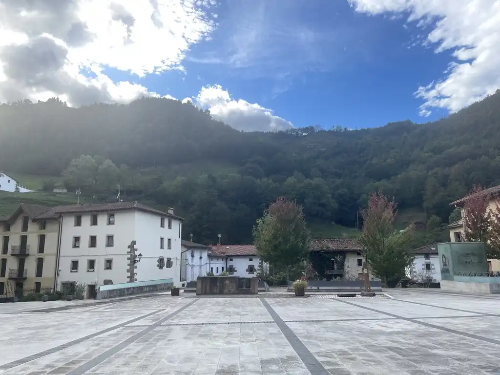 Vista exterior de Casa adosada en venta en Ataun