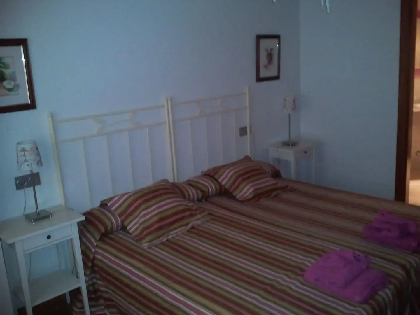 Schlafzimmer von Maisonette zur Miete in Gozón mit Parkett und Möbliert
