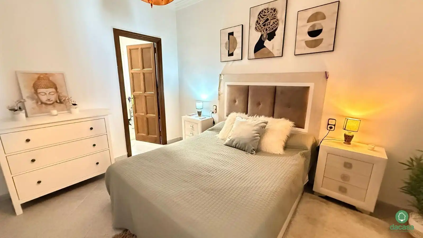 Schlafzimmer von Haus oder Chalet zum Verkauf in Almonte mit Klimaanlage, Terrasse und Abstellraum