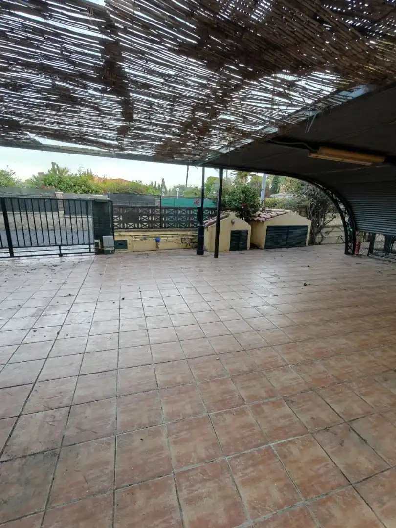 Terraza de Casa o chalet de alquiler en San Vicente del Raspeig / Sant Vicent del Raspeig con Aire acondicionado, Calefacción y Jardín privado