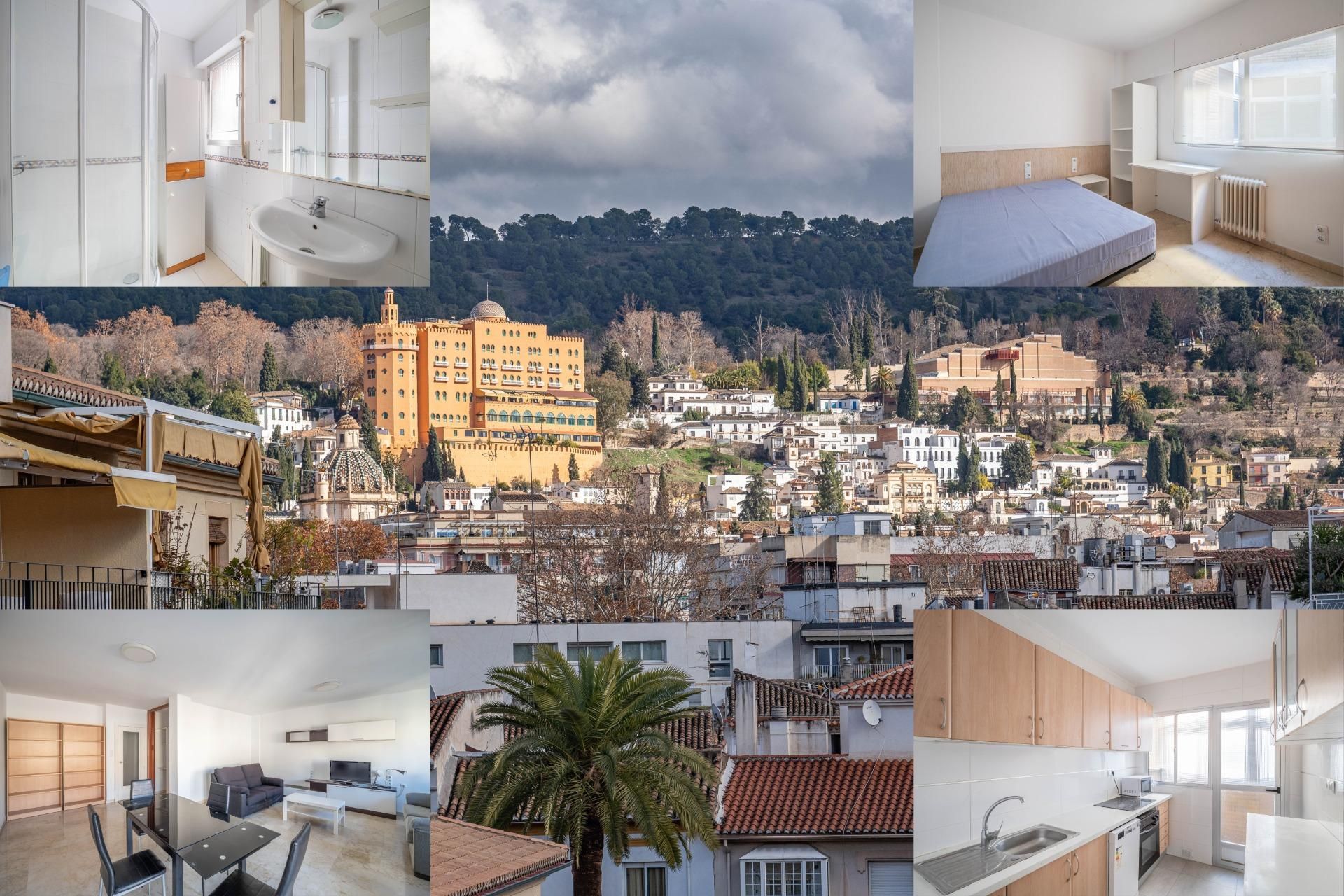 Vista exterior de Piso en venta en  Granada Capital con Aire acondicionado, Amueblado y Balcón
