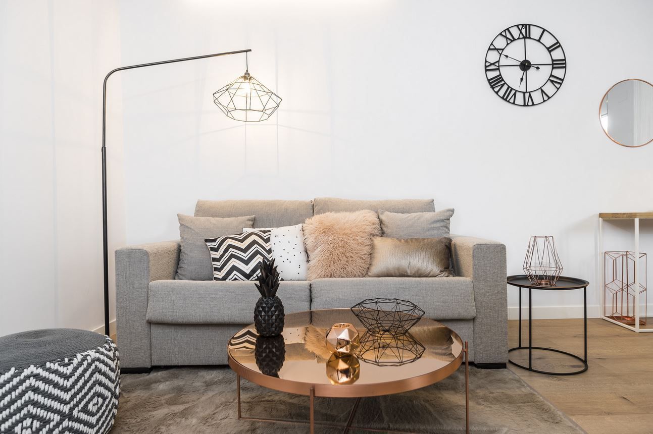 Living room of Flat to rent in  Huelva Capital  with Air Conditioner, Furnished and Pets allowed