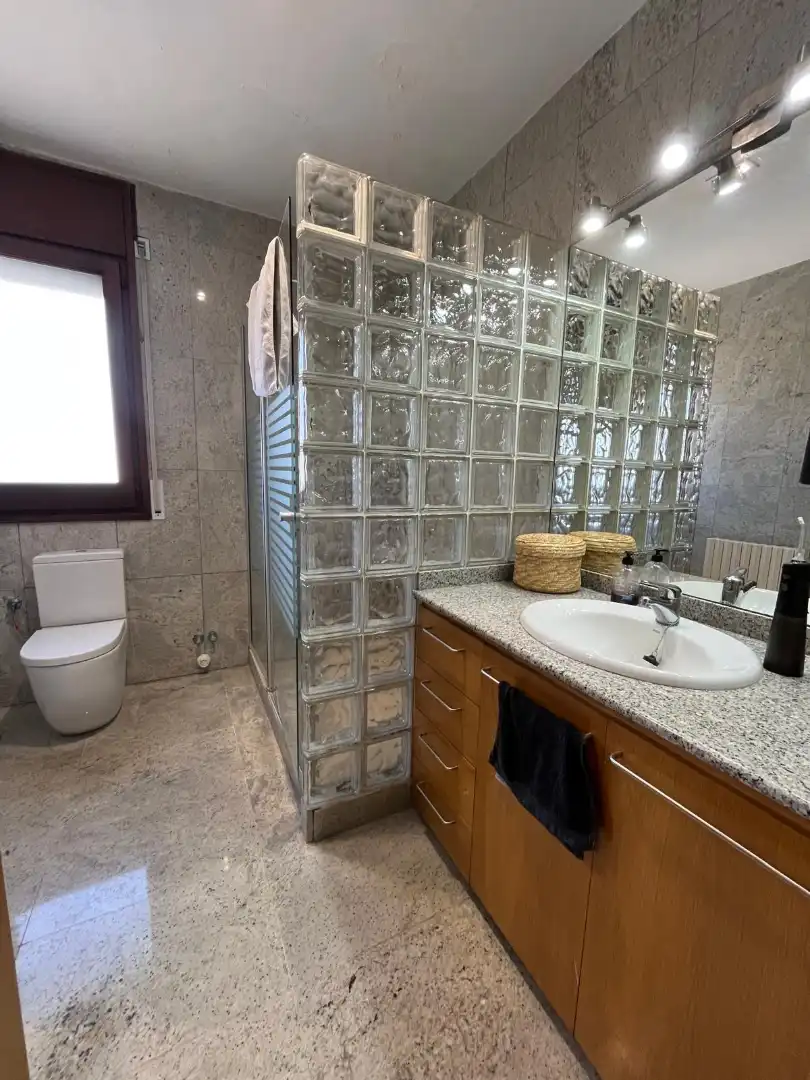 Baño de Casa o chalet en venta en Olot con Aire acondicionado, Calefacción y Jardín privado