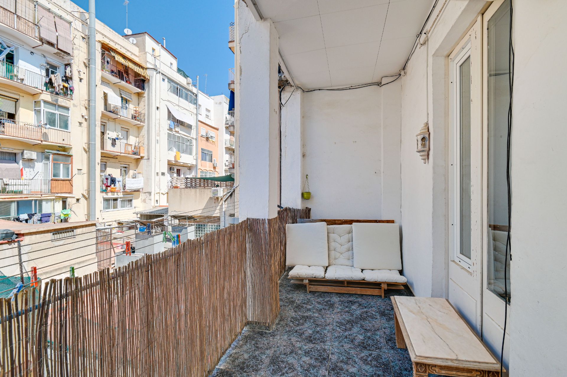 Balcony of Flat to rent in  Barcelona Capital  with Terrace and Furnished