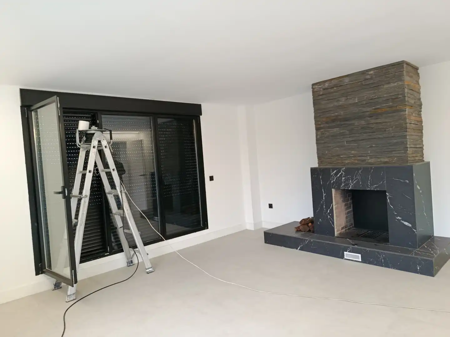 Sala de estar de Casa o chalet en venta en Villamayor con Calefacción, Jardín privado y Terraza